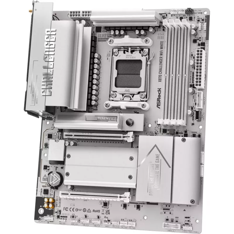 ASRock X870 Challenger WiFi White AM5 ATX HDMI/USB-C