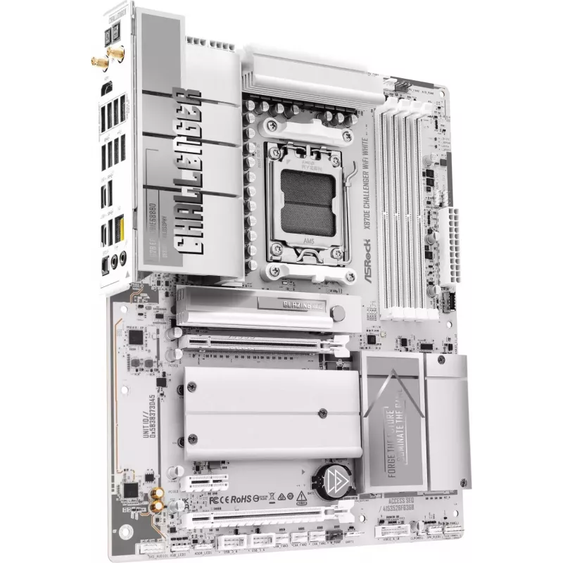 ASRock X870E Challenger WiFi White AM5 ATX HDMI/USB-C D