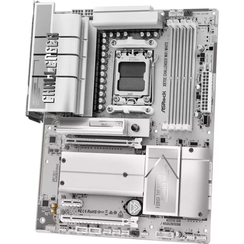 ASRock X870E Challenger WiFi White AM5 ATX HDMI/USB-C D