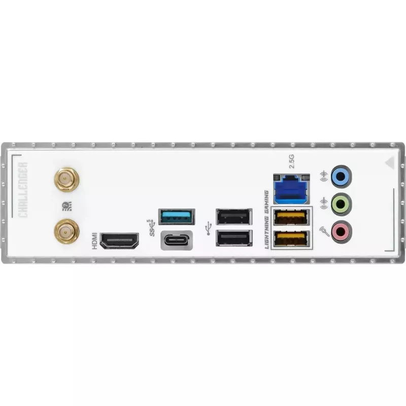 ASRock B860M Challenger WiFi White LGA1851 Micro-ATX DDR5 pagrindinė plokštė