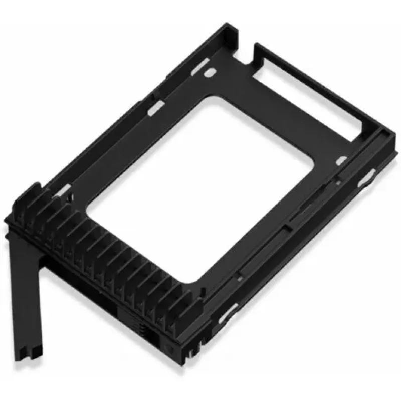 ICY DOCK ExpressCage MB741V4P-B 4-Bay 2.5 inch U.2/U.3 NVMe SSD Mobile Rack, skirtas dvigubam 5.25 inch lizdui, PCIe 4.0, OCuLink, karštas keitimas, juoda