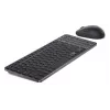 Dell Pro 7 Įkraunama kompaktiška klaviatūra ir pelė - KM746 - US International (QWERTY) - Titan Gray