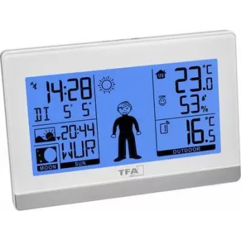 TFA Weather Boy belaidė skaitmeninė orų stotelė, balta (35.010833)