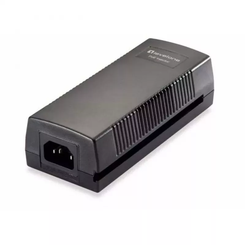 LevelOne PoE Injector GE 2x PSE 60W PoE Black