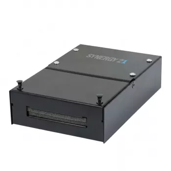 SYNERGY21 Keystone modulio nešiklio pataisų skydelis 4x TP moduliams, paviršinio montavimo metalinė sulankstoma dėžutė (konsolidavimo taško dėžutė), juoda