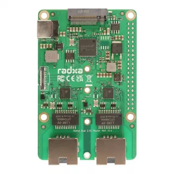 ALLNET Radxa Dual 2.5GBit Router Hat M.2, skirta Raspberry Pi 5