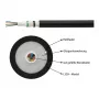 EFB U-DQ(ZN)BH OM1 8G (1x8) Dca 1750N LSZH Black 7.0mm Fiber Optic Cable