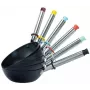GUSSKÖNIG Pre-Seasoned Mini Cast Iron Frying Pan Set 6x 13.7 cm