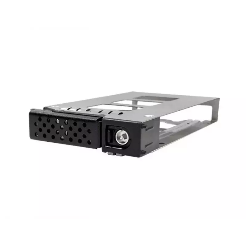Jou Jye JJ-N-49SS-T 12G 4-Bay 2.5 inch SATA/SAS Hot-Swap Mobile Rack for 5.25 inch Bay - Black