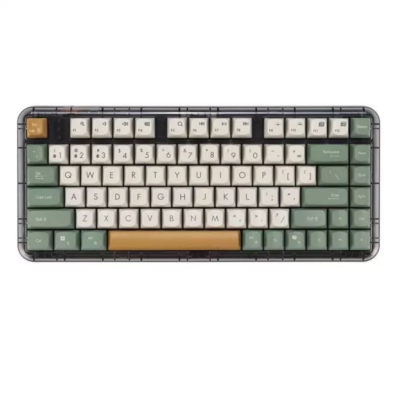ASUS KD201 Jelly75 belaidė / Bluetooth klaviatūra Milk White