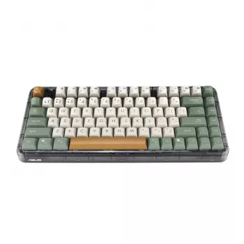 ASUS KD201 Jelly75 belaidė / Bluetooth klaviatūra Milk White