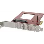 ICY DOCK ToughArmor MB411V4PO-2B U.2/U.3 NVMe SSD į OCuLink adapteris, skirtas 9,5 mm itin plonam ODD lizdui
