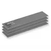 ARCTIC TP-4 terminė pagalvėlė 4 vnt. pakuotė 120x20x0,5 mm pilka