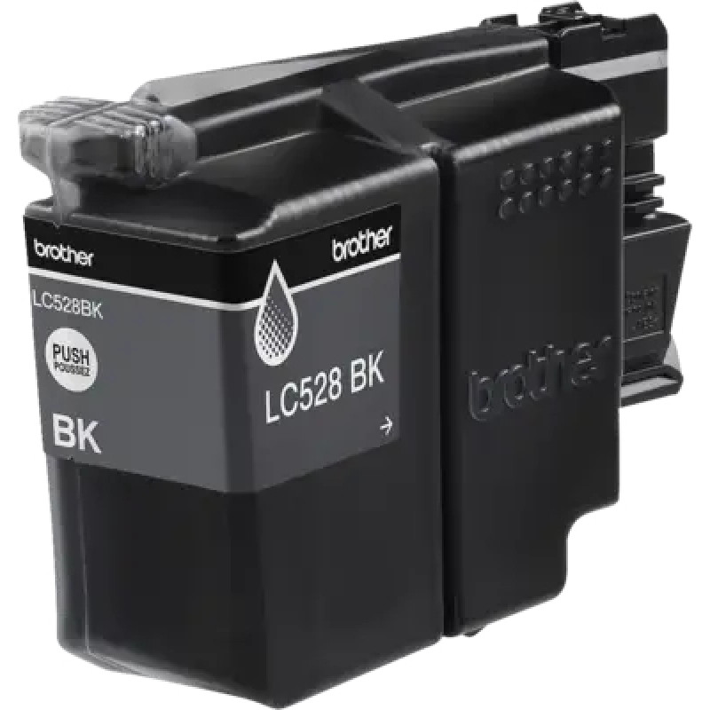 Brother LC528BKP didelės talpos juoda rašalo kasetė (originali, 2400 puslapių)
