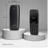 Panasonic KX-TF400EXB 4G Clamshell Mobile Phone Black