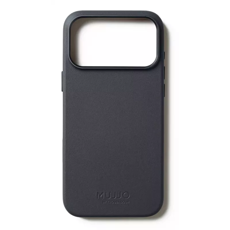 Mujjo odinis dėklas, skirtas iPhone 17 Pro Max su MagSafe (Bazaltas)