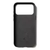 Mujjo Wallet Leather Case, skirta iPhone 17 Pro Max su MagSafe (juoda)