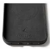 Mujjo Wallet Leather Case, skirta iPhone 17 Pro Max su MagSafe (juoda)