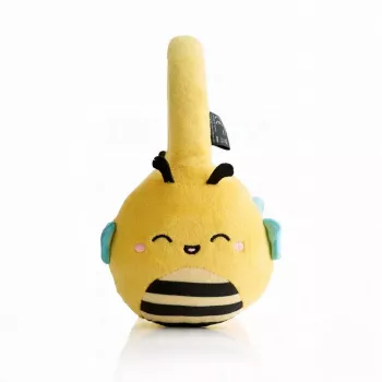 LAZERBUILT Squishmallows Bluetooth On-Ear Headset for Children - Sunny The Bee (HMSQM-BT-SUNNY)