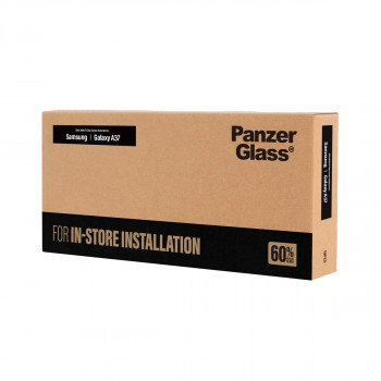 PanzerGlass Screen Protector, skirtas Samsung Galaxy A37 5G - FastFit - Grūdintas stiklas - 9H - Kristalinis skaidrumas