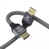 Wozinsky HDMI 2.1 laidas 8K 60Hz 48Gbps / 4K 120Hz / 2K 144Hz 2m sidabrinis (WHDMI-20)