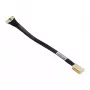 Supermicro CBL-MCIO-1228M5RE MCIO x8 tiesus į stačiu kampu vidinis duomenų kabelis, 28 cm