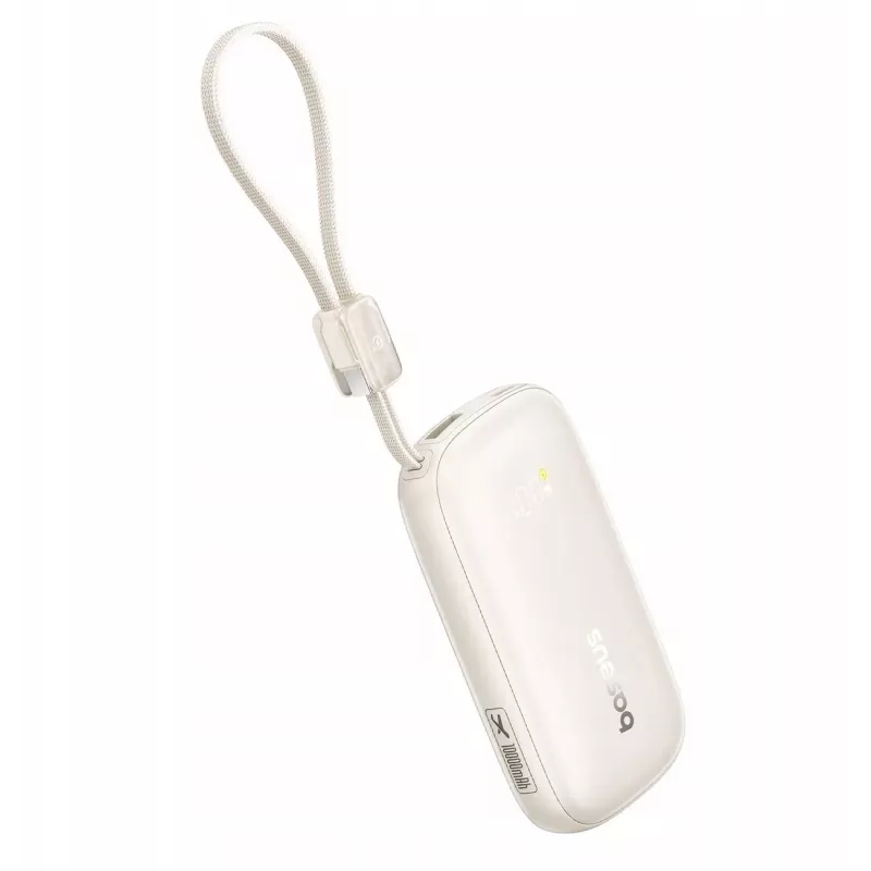 Baseus EnerFill FC21 Qpow 3 Ultra 10000 mAh 22.5W Power Bank Smėlio spalvos
