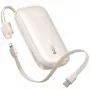 Baseus EnerFill FC21 Qpow 3 Ultra 10000 mAh 22.5W Power Bank Smėlio spalvos