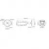 Hikvision DS-2CD26166G3-IZS2UY/SL(2812)eFBLACK 16MP Bullet Network Camera su AcuSense, motorizuotu varifokaliniu objektyvu, juoda
