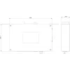 Hikvision Pro Series DS-3T0506HP-E/HS nevaldomas PoE jungiklis, 6 prievadų, 4 PoE, 60 W biudžetas