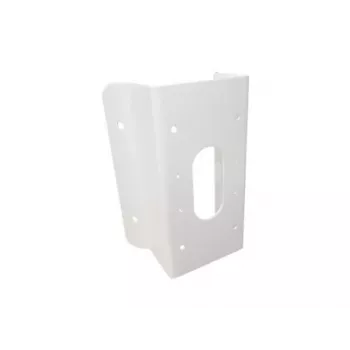 Hikvision DS-1476ZJ-SUS Kampinis laikiklis kupolinėms kameroms, baltas, aliuminio lydinys, montavimas ant sienos, lauko sąlygoms