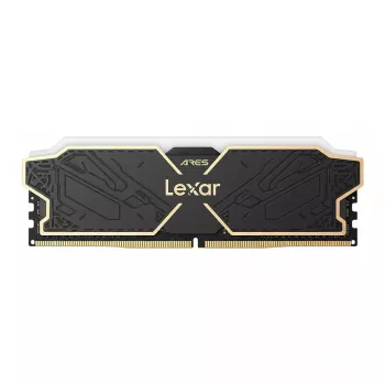 Lexar 24GB DDR5 5600MHz CL46 DIMM Desktop RAM modulis (juodas) OEM dėkle