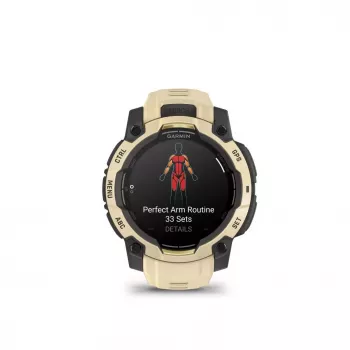 Garmin Instinct 3 AMOLED GPS Smartwatch 45mm Silicone Citrine/Gray 010-02936-02