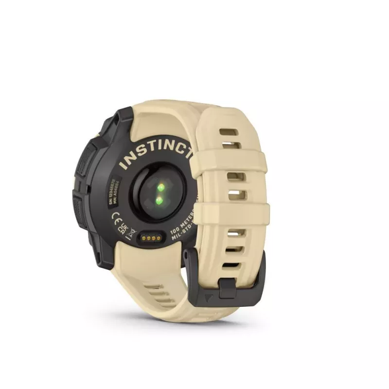Garmin Instinct 3 AMOLED GPS Smartwatch 45mm Silicone Citrine/Gray 010-02936-02