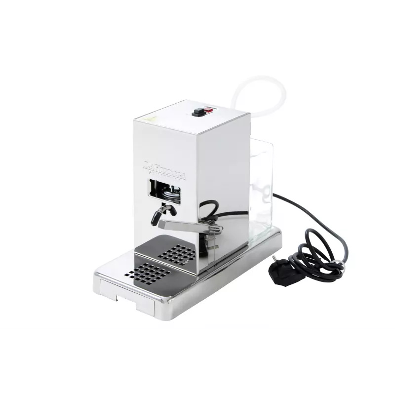 LUCAFFE' kavos aparatas Lucidatura Luster Polished - automatinis pupelių puodeliui espresso aparatas su LatteCrema sistema, 15 bar, 1450 W, juodas