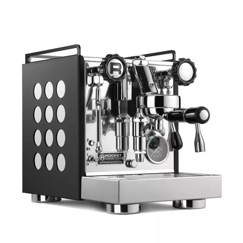 Rocket Appartamento 2.0 Classic Seventh Carrier Espresso Machine Black/White