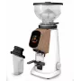 Fiorenzato AllGround kavos malūnėlis Arctic White Matt Walnut 230V EU Dark-T Titanium
