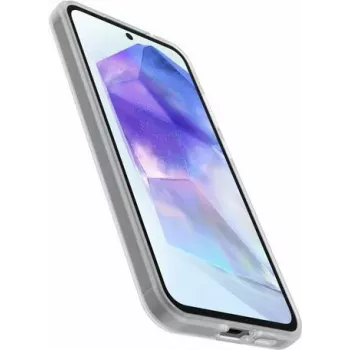 OtterBox React Case + Alpha Glass Screen Protector Bundle, skirta Samsung Galaxy A55 5G - Skaidri