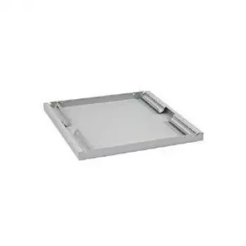 Triton RAB-UP-850-A4 19 colių 1U perforuota stelažo lentyna, 850 mm gylis, 80 kg apkrova, juoda