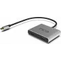 INCA ITPC-4 USB-C į 2x HDMI adapteris 4K30Hz USB-A USB-C PD 100W