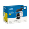 TP-LINK Tapo TC93D KIT V1 saulės energija varomas apsaugos kamerų rinkinys - 2K QHD pan/tilt Wi-Fi kamera su saulės baterija