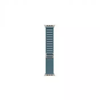 Apple Watch Ultra 3 GPS + Cellular 49mm Natural Titanium Case with Blue/Bright Blue Trail Loop - M/L