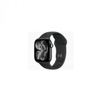 Apple Watch Series 11 GPS + Cellular 46mm Gold Titanium Case with Light Blush Sport Band - M/L