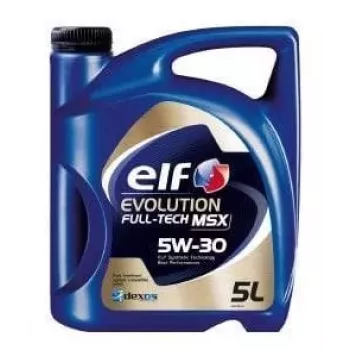ELF EVOLUTION FT MSX 5W-30 5L Fully Synthetic Engine Oil