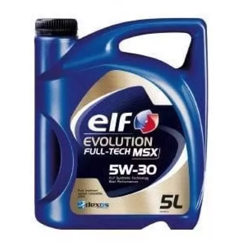 ELF EVOLUTION FT MSX 5W-30 5L Fully Synthetic Engine Oil