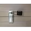Master Lock 7640EURDBLK Kombinacinis spynos 40 mm korpuso plotis, grūdinto plieno lankas, 4 diskų perprogramuojama, sidabrinė/pilka