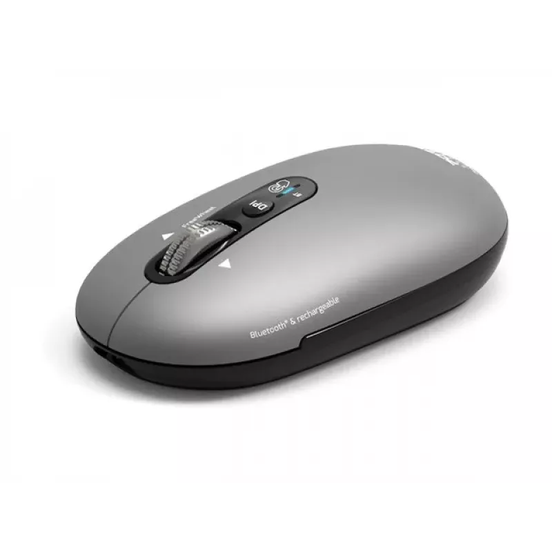 PORT Designs PORT Connect Professional PURE belaidė įkraunama pelė - Optinė - 4 mygtukai - 2,4 GHz, Bluetooth - USB imtuvas - Juoda
