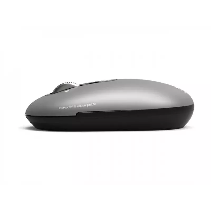 PORT Designs PORT Connect Professional PURE belaidė įkraunama pelė - Optinė - 4 mygtukai - 2,4 GHz, Bluetooth - USB imtuvas - Juoda