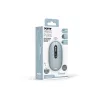 PORT Designs Pure MAC įkraunama Bluetooth pelė - Storm Grey - 3200 DPI