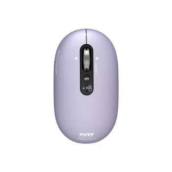 PORT Designs Pure MAC Iris Rechargeable Bluetooth Optical Mouse - Black/Grey